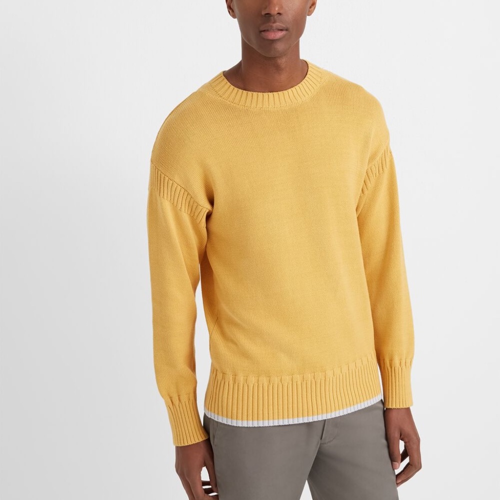 Modern Guernsey Crew - Brand New - NEVER WORN - Yellow